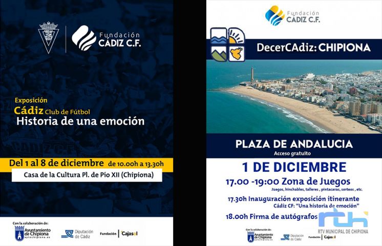 En diciembre llegará a Chipiona la exposición ‘Cádiz Club de Fútbol. Historia de una emoción’