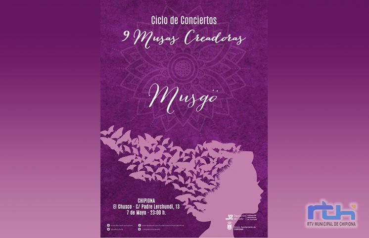 El ciclo ‘9 Musas creadoras’ de Diputación trae mañana sábado a Chipiona a la artista multidisciplinar Musgö