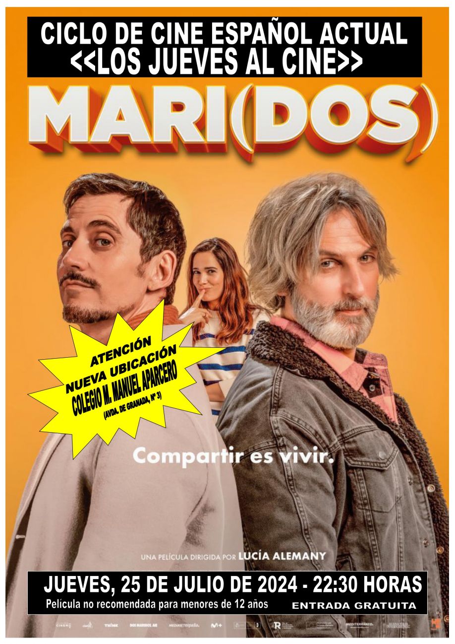 El ciclo Los jueves al cine ofrece hoy en Chipiona la comedia Mari(dos)