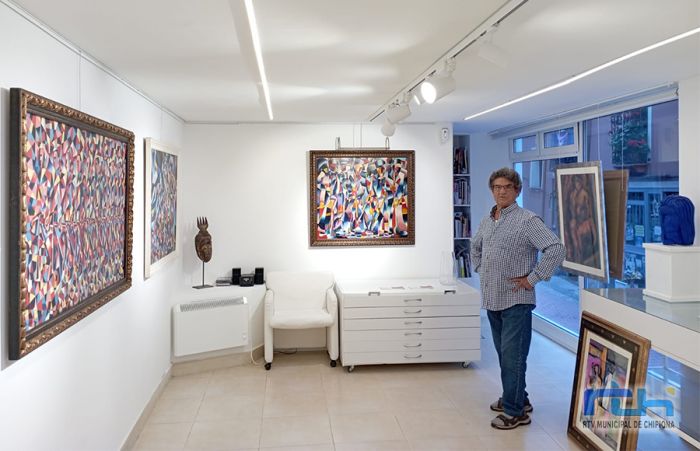 Ayer se inauguraba en el País Vasco una exposición en homenaje al artista chipionero Diego Montalbán