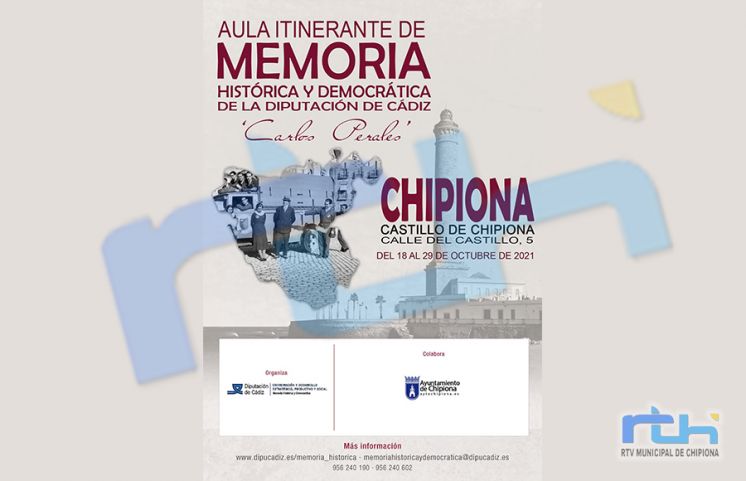 Llega a Chipiona el aula itinerante de Memoria Histórica y Democrática de la Diputación de Cádiz ‘Carlos Perales’