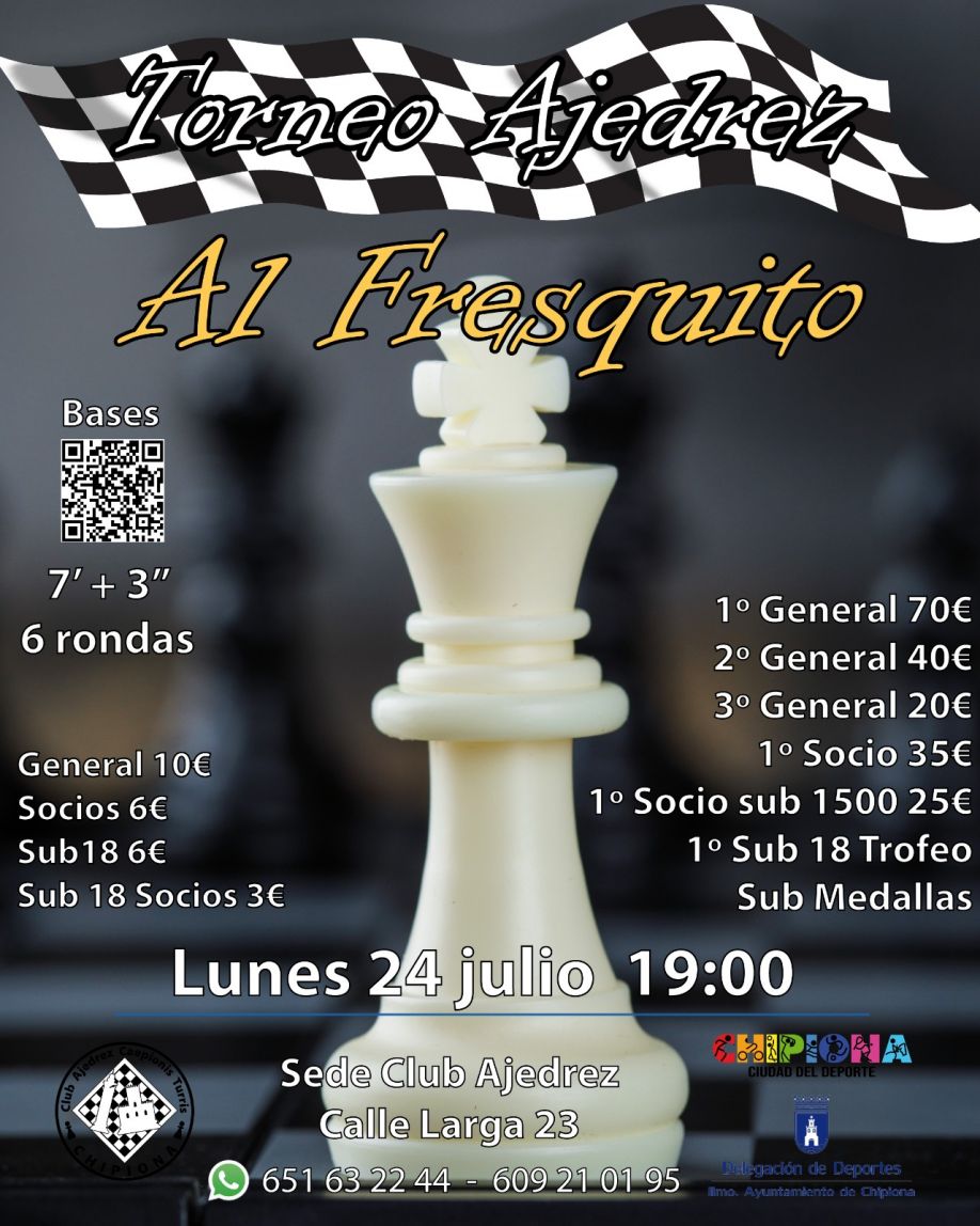 1° Torneo de Ajedrez Online