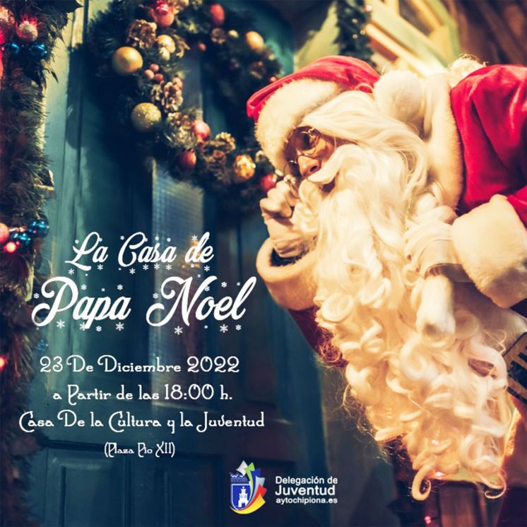 En la tarde del viernes podrá visitarse en la Casa de la Cultura y la Juventud la Casa de Papá Noel