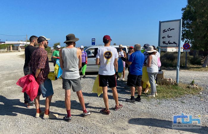 165 kilos de basuraleza fueron recogidos el sábado de la zona de Las Tres Piedras en una actividad de ACITUR y el proyecto Libera