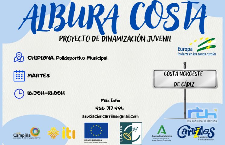 En marcha el proyecto ‘Albura Costa’ de dinamización y sensibilización juvenil en Chipiona