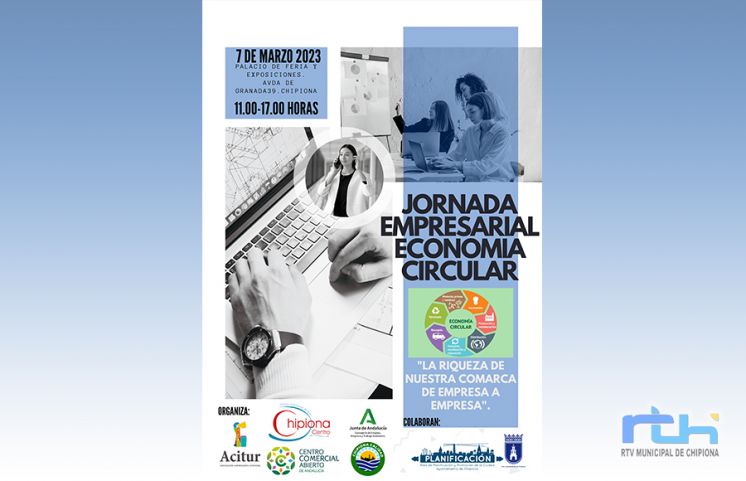 43 empresas participan en la Jornada Empresarial de Economía Circular que se celebra mañana en Chipiona