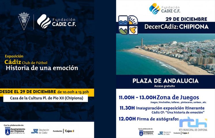 Aplazada hasta el 29 de diciembre la exposición ‘Cádiz Club de Fútbol. Historia de una emoción’