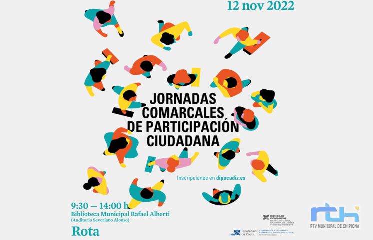 Isabel María Fernández anima al tejido asociativo de Chipiona a participar en unas jornadas comarcales de Participación Ciudadana el 12 de noviembre