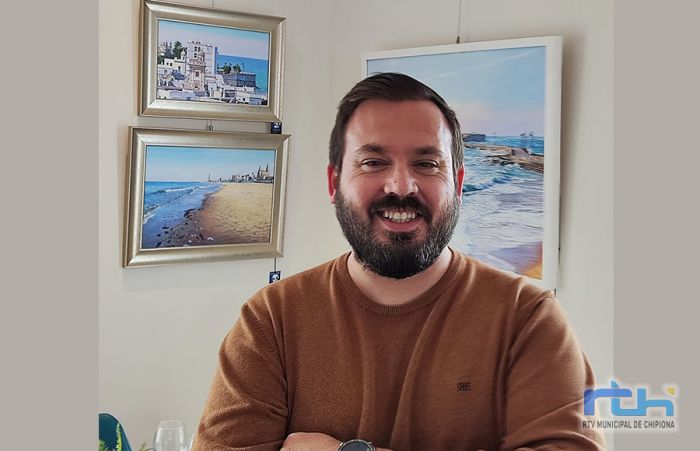 El pintor chipionero Christian Castro participa en la exposición ‘Cádiz y su provincia’ de Marambay