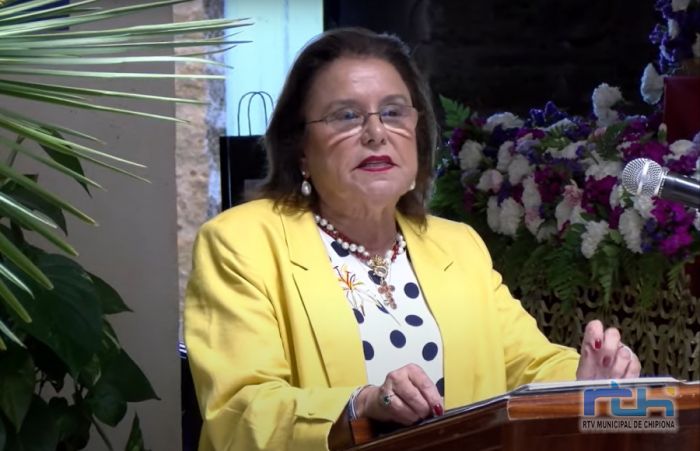 Ana Gallardo Velázquez ofrece mañana en el Castillo de Chipiona el pregón de las Cruces de Mayo