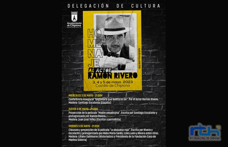 Chipiona homenajeará al actor Ramón Rivero