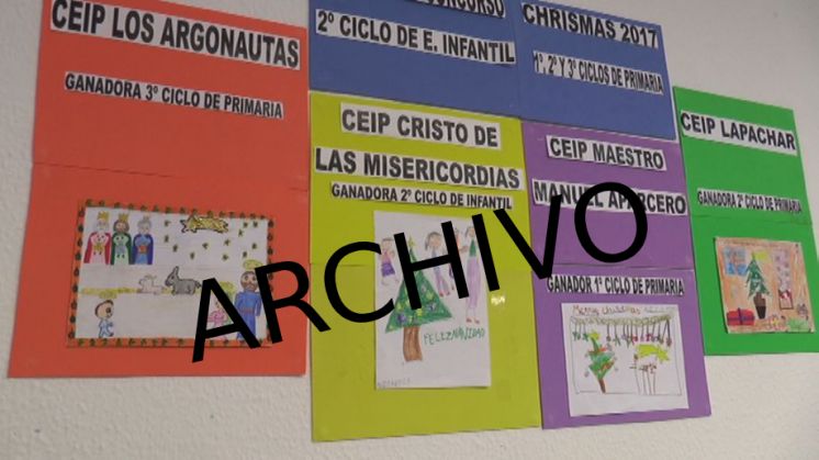 Educación pone en marcha en Chipiona un certamen escolar de christmas 