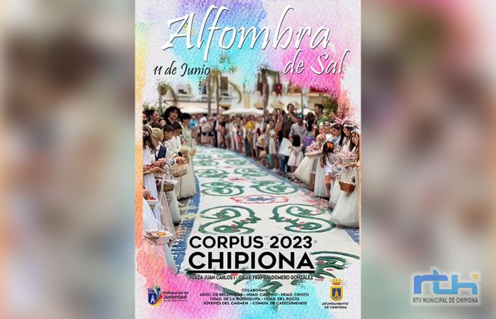 La Delegación de Juventud volverá a coordinar la realización de la alfombra de sal para el Corpus Christi de Chipiona